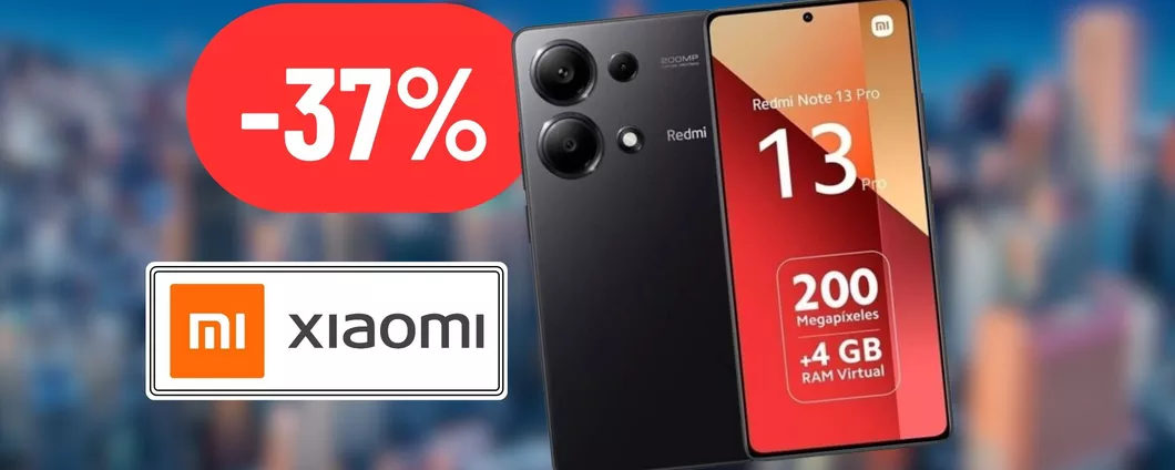CROLLA IL PREZZO dello Xiaomi Redmi Note 13 Pro: 130€ RISPARMIATI