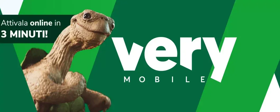 Very Mobile: 150 GB e minuti illimitati a 5,99€/mese per sempre