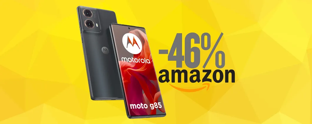 OFFERTA FOLLE per Motorola g85 5G ora su Amazon con il 46% di SCONTO