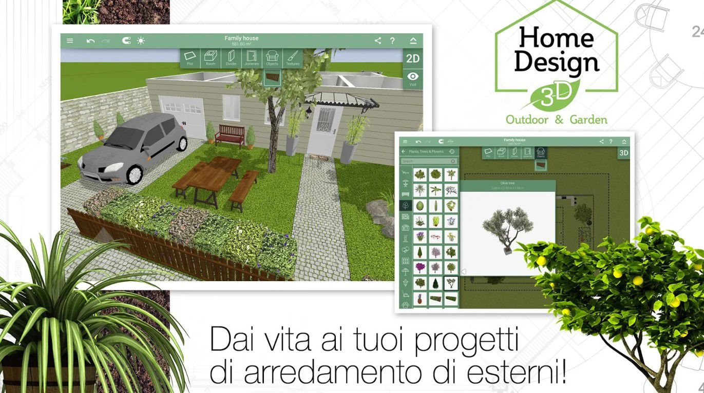 Home Design 3D Outdoor/Garden: download, installazione e voti