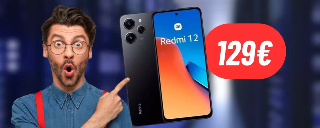 CROLLA IL PREZZO dello Xiaomi Redmi 12 con il mega sconto Amazon