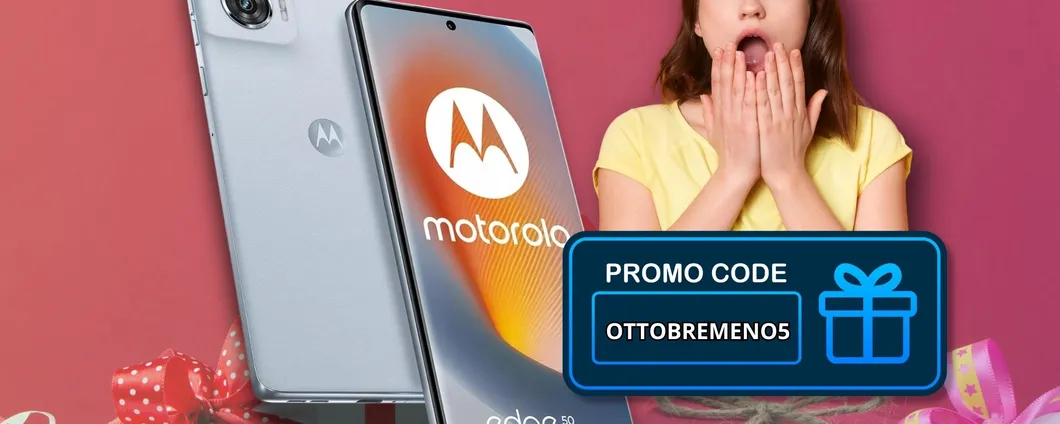 Motorola Edge 50 Fusion: con il CODICE PROMO eBay il prezzo CROLLA