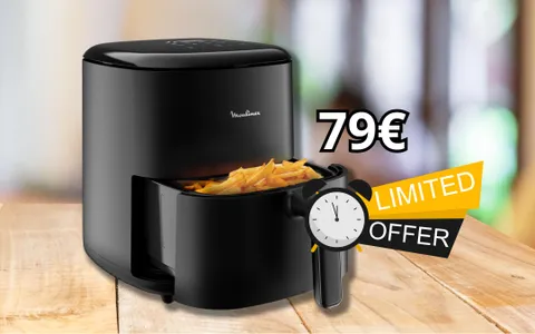 Offerta LIMITATISSIMA: Moulinex Easy Fry Max SOLO 79€ è un prezzo regalo!