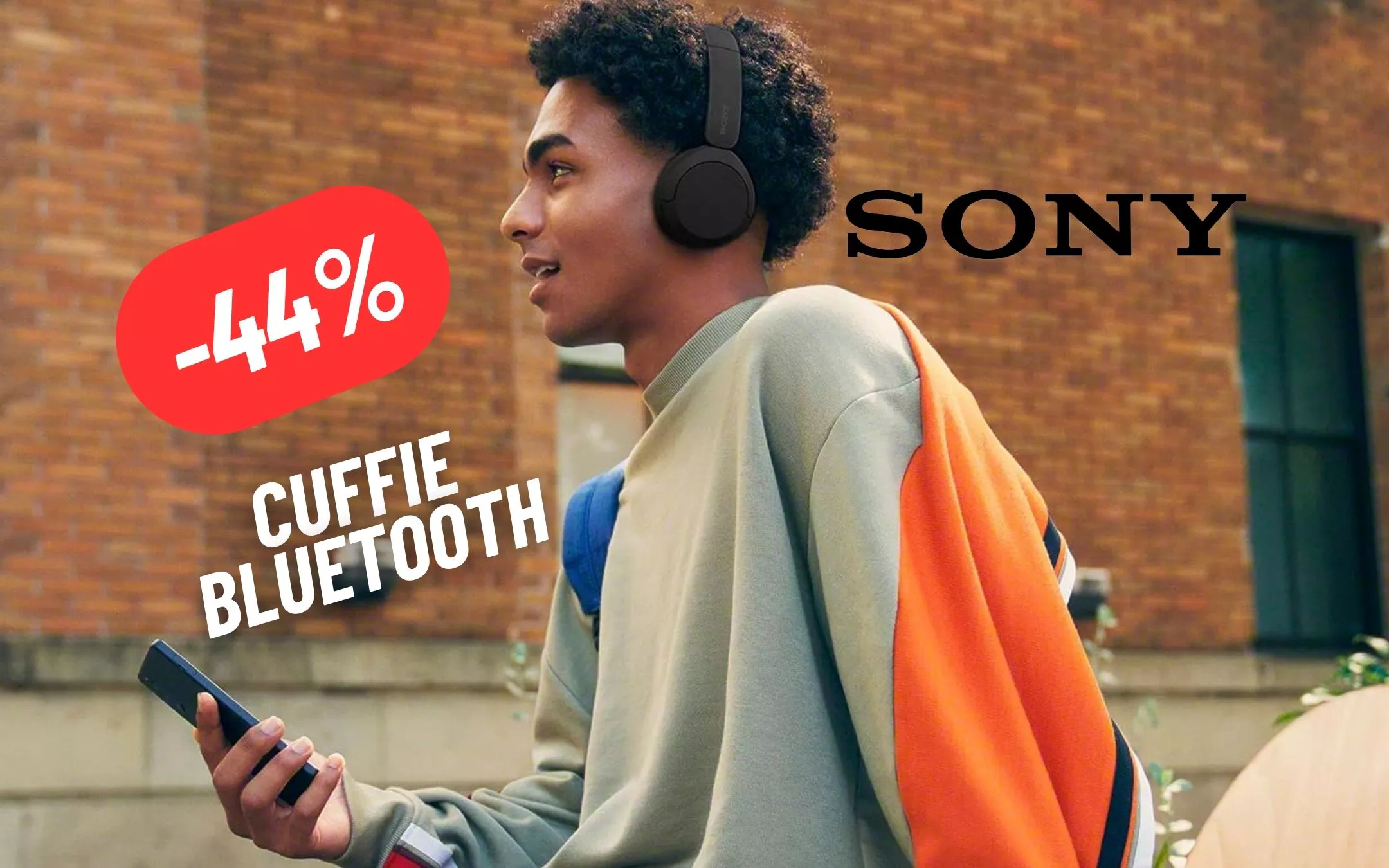 A Natale regalati un paio di Cuffie Sony al 44% di sconto: qualità al TOP