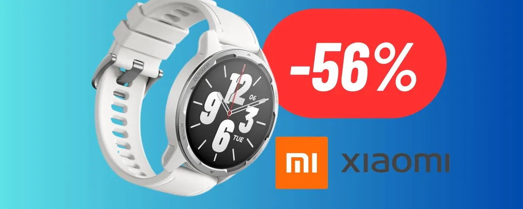 OFFERTA PAZZESCA sullo Smartwatch Xiaomi: 112€ di SCONTO (56%)