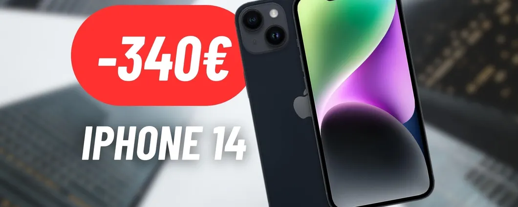 SCONTO FOLLE DI 340€ sull'iPhone 14: OCCASIONE SHOCK su eBay