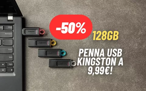 PENNA USB Kingston fulminea e capiente a 9,99€! (-50%)