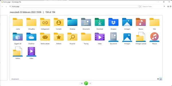cronologia file