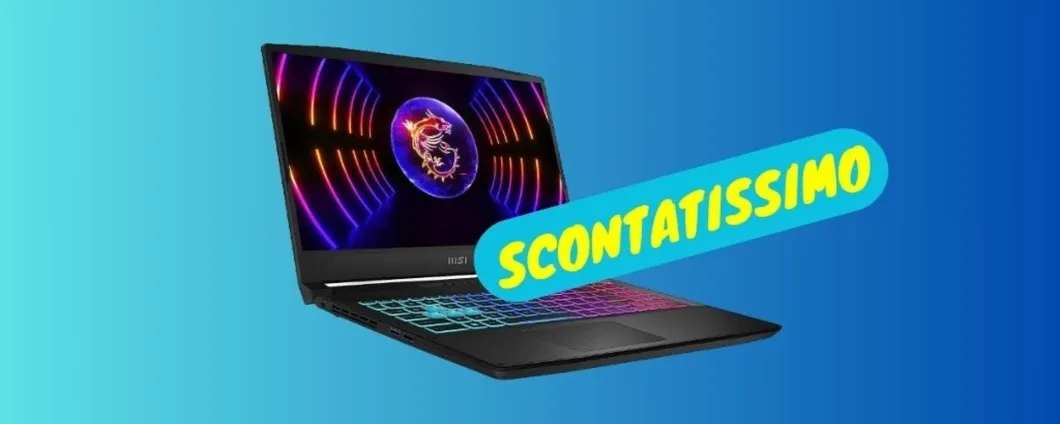 Cerchi un pc da gaming? Scegli MSI Katana 15, oggi è IN OFFERTA su Amazon!
