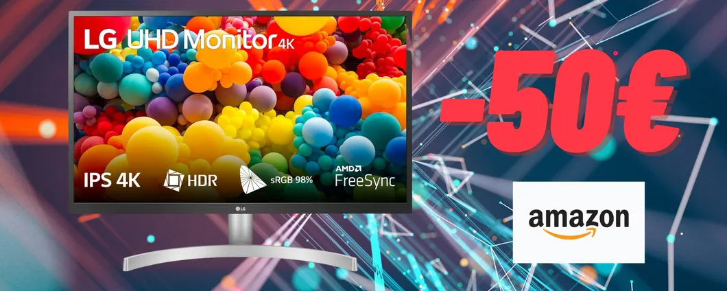 Monitor 27'' LG in OFFERTA a 199€ per tutti gli abbonati PRIME