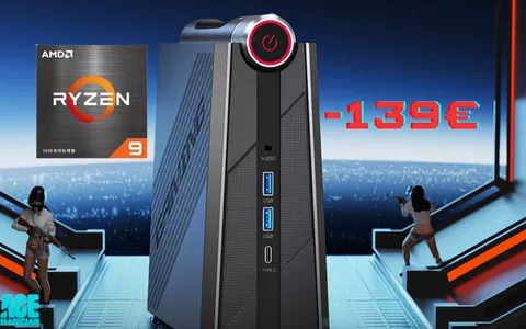 Mini PC con AMD Ryzen 9 e 32GB di RAM: una bomba in offerta a tempo