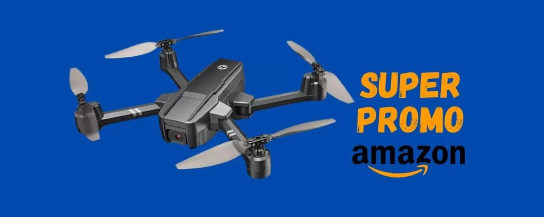 Drone con autonomia di 40 minuti a PREZZO RIDICOLO su Amazon