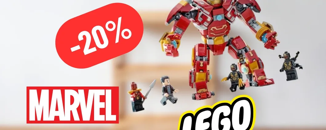 Set LEGO di Marvel Hulkbuster a 20% di sconto: SUPER OFFERTA