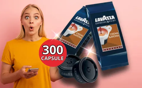 300 Capsule Lavazza: il regalo di Natale IDEALE a prezzo da sogno