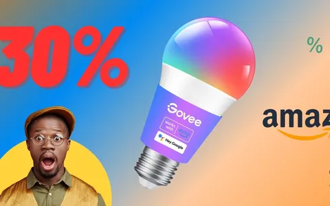Illumina in modo SMART con la Lampadina intelligente Govee IN OFFERTA