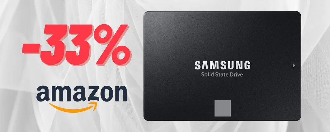 Grande OFFERTA per la memoria Samsung SSD 870 EVO