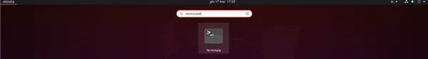 terminale ubuntu