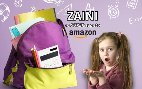 Zaini su amazon outlet