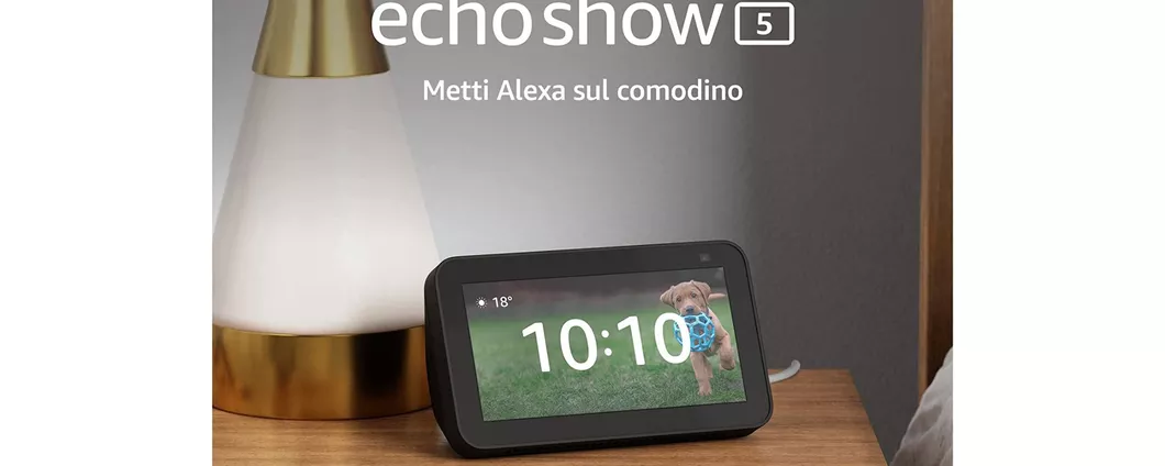 Echo Show 5 di 2ª generazione a meno di 35 euro su Amazon