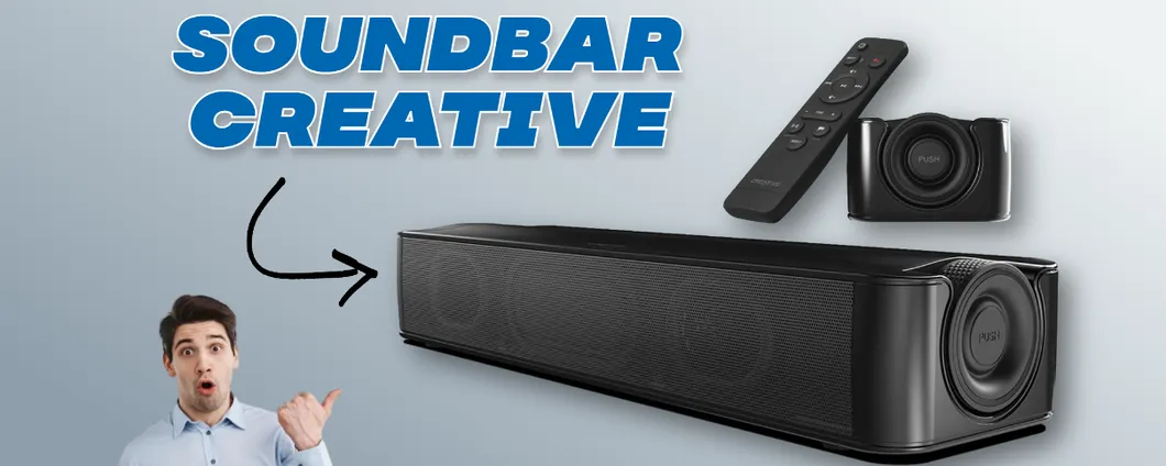 Soundbar Crative Stage SE ad un PREZZO BOMBA su Amazon