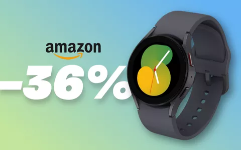 SCONTO di OLTRE 100€ sul Samsung Galaxy Watch5: AFFARE Amazon