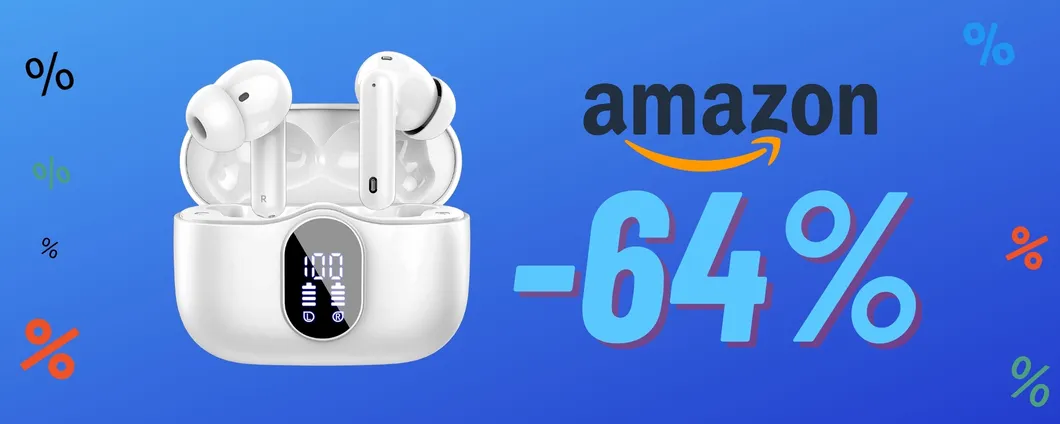 OFFERTA BOMBA per gli Auricolari Bluetooth, con quasi 40€ DI SCONTO!