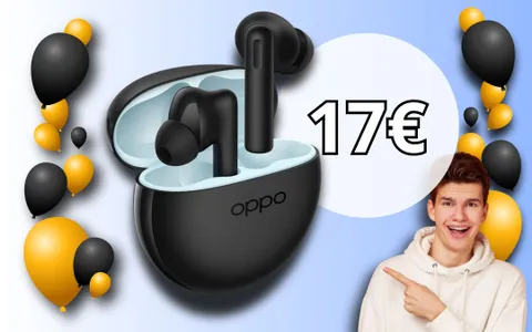 OPPO Enco Buds2: SOLO 17€ per l'ultimissimo giorno BLACK FRIDAY Amazon!