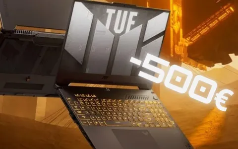 Offerta FOLLE su Amazon: notebook ASUS TUF Gaming F15 scontato di 500€