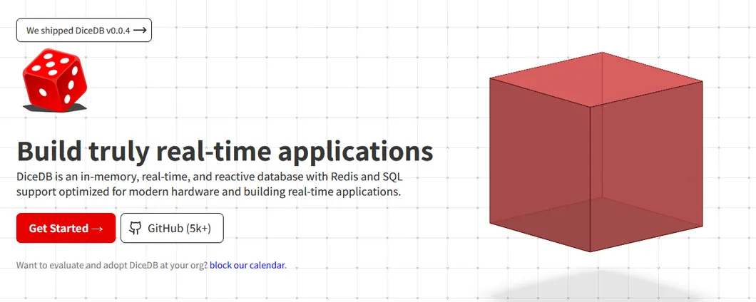 DiceDB: database in-memory per real-time application
