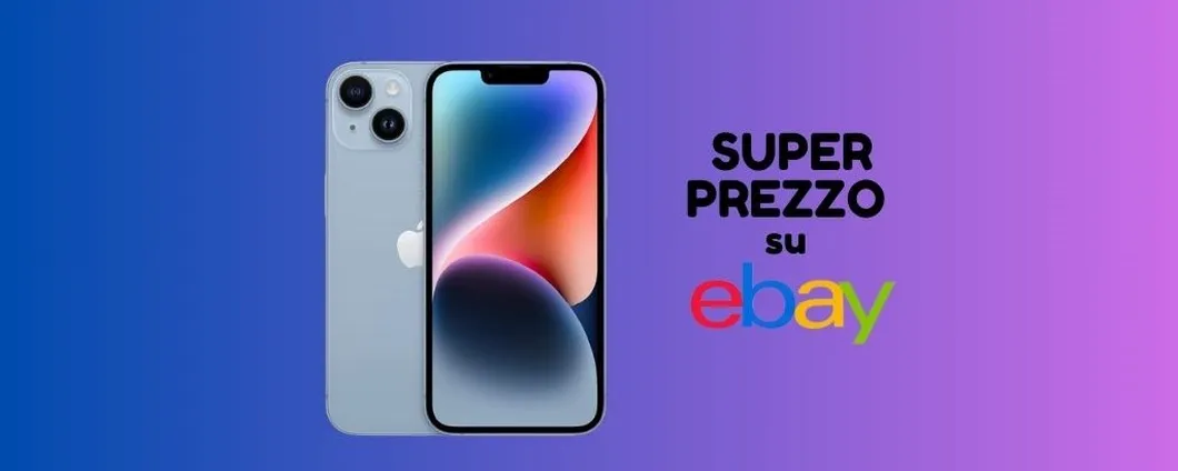 Solo su eBay iPhone 14 ad un PREZZO RIBASSATO. Corri a prenderlo!