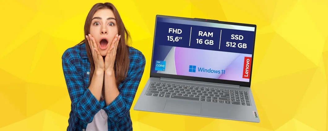 Lenovo IdeaPad Slim 3: notebook potente che non strapaghi e ci fai di tutto
