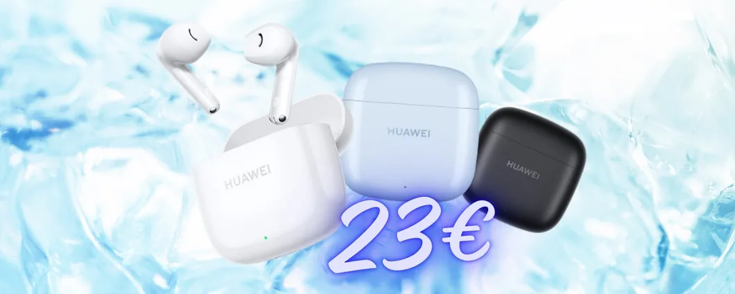 Huawei FreeBuds SE 2 sono tra i migliori auricolari wireless economici (23€)