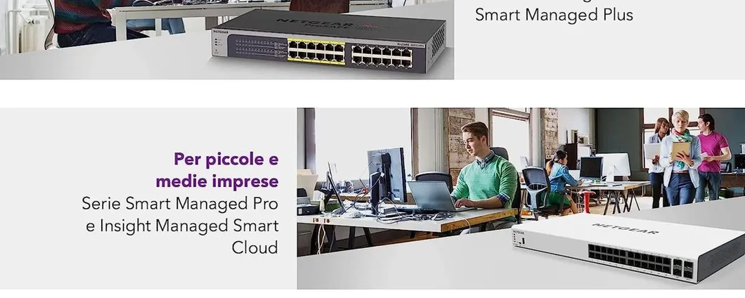 Switch PoE Plus a 8 porte di NETGEAR ad un prezzo decisamente FOLLE su Amazon