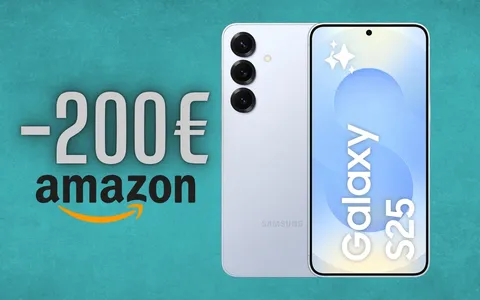 Galaxy S25 in SCONTO di 200€ su Amazon: offerta folle da non perdere