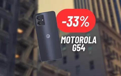 ABBATTUTO IL PREZZO del Motorola G54: ora è un vero e proprio Best Buy