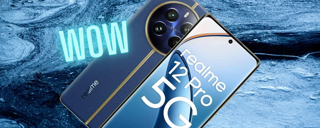 Realme 12 Pro 5G da 256GB con Sony IMX882 e Snapdragon 6 al 30%