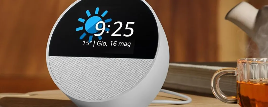 NUOVISSIMO Echo Spot di Amazon: prezzo LANCIO che dura pochissimo tempo!