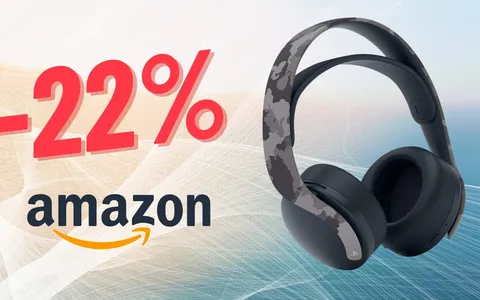 OFFERTA BOMBA per l'Headset PULSE camouflage per PS5!