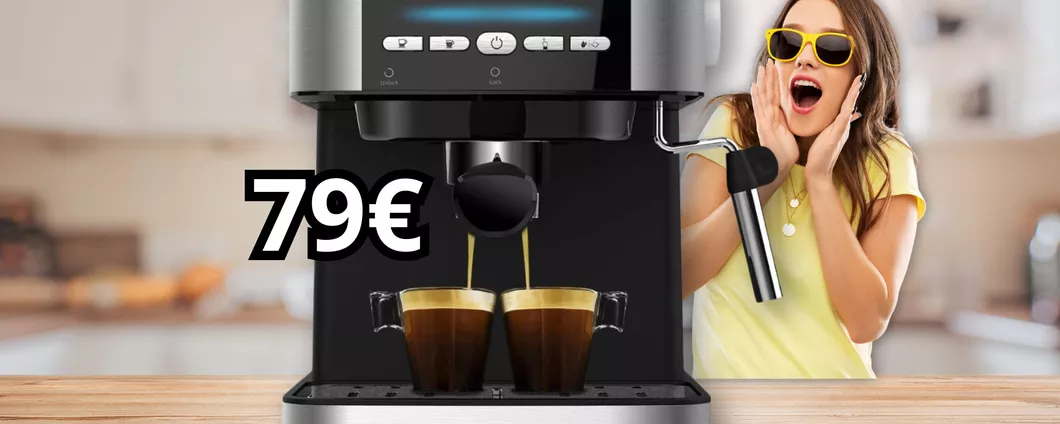 Cecotec Power Espresso 20: La Macchina per caffè deliziosi in Offerta su Amazon!