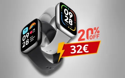 XIAOMI REDMI WATCH 3 costa solamente 32€ su Amazon per poco tempo!