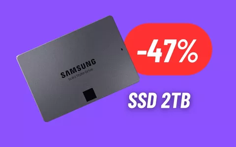 SCONTO FOLLE sull'SSD di Samsung da 2TB: un vero regalo! (-47%)