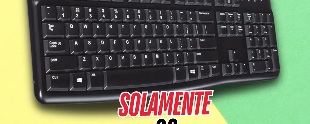 Tastiera Logitech a soli 8€: prendila al volo per la Festa delle Offerte Prime