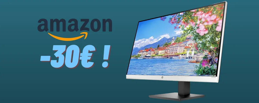 Questo monitor HP 27'' è perfetto per casa e ufficio, ora IN OFFERTA