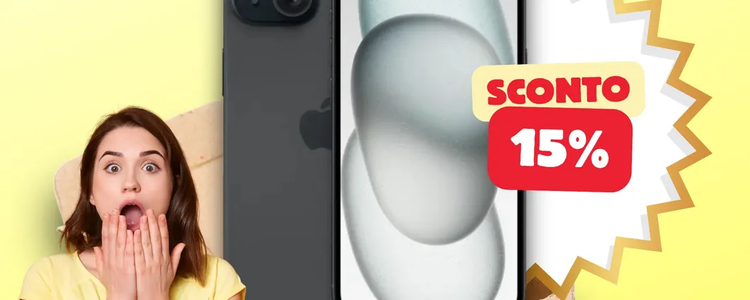 iPhone 15: il gioiello APPLE non è mai stato così conveniente!