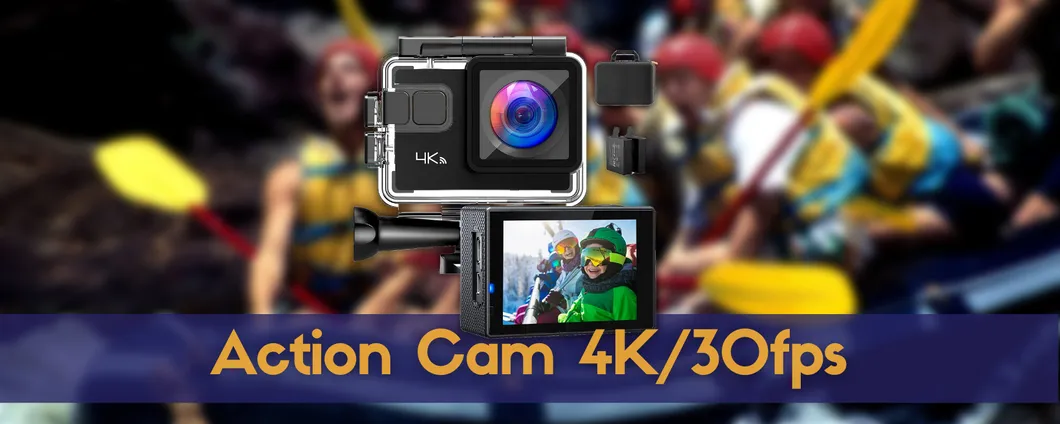 L'Action Cam subacquea del momento in Ultra HD 4K comprala ora a soli 34€