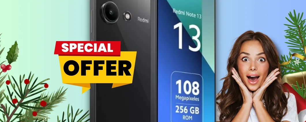 Xiaomi Redmi Note 13: scopri il CODICE PROMO su eBay per il mini prezzo