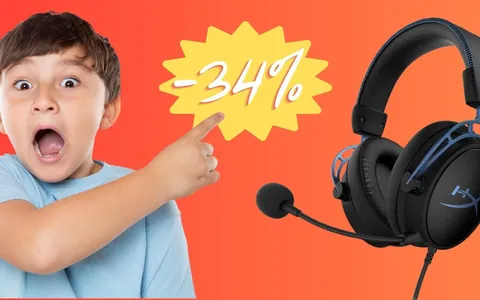 HyperX Cloud Alpha S: super SCONTO per le mitiche cuffie gaming
