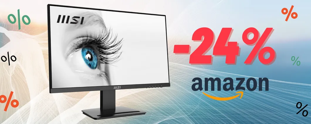OFFERTISSIMA col Black Friday per il monitor MSI PRO MP243X da 24''