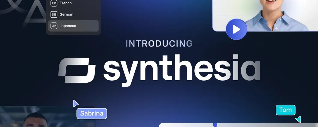 Synthesia è il tool IA che trasforma il testo in video: da provare gratis