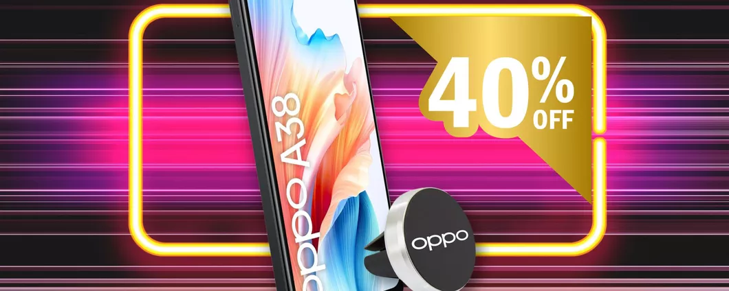 OPPO A38: lo smartphone che paghi solo 129€ grazie al TRACOLLO del 41% su Amazon!